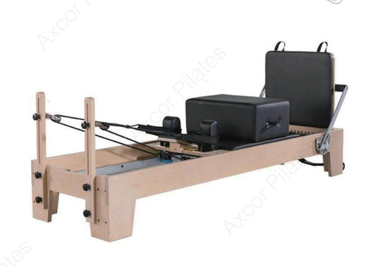 Maple Wood Pilates Reformer w/ Padded Box
